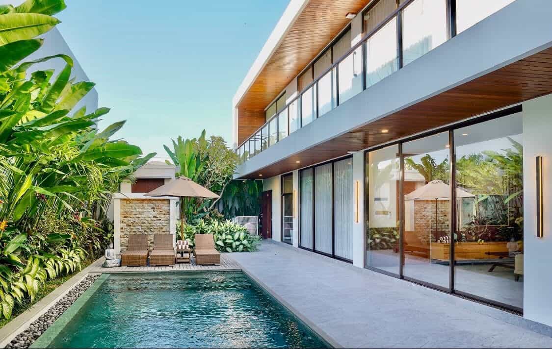 MODERN TROPICAL STYLE 2 BEDROOM VILLA FOR SALE LEASEHOLD IN PERERENAN BE-2239 